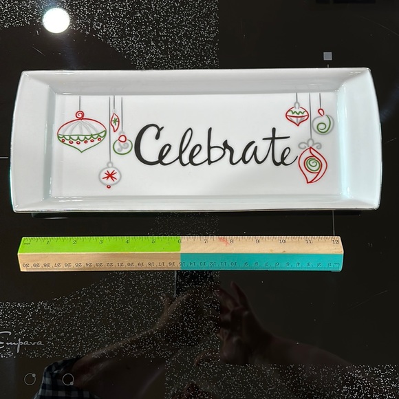 St. Nicholas Square serve ware. Gently used - Picture 1 of 6